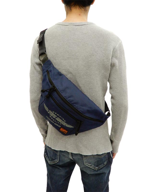 Toys Mccoy Men S Casual Sling Bag Crossbody Backpack Tma1837 Navy Blue