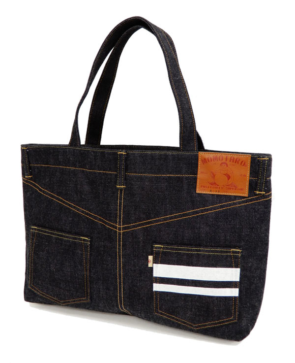 Momotaro Jeans Jean Style Tote Bag A4 Men S Casual Anese Denim B 11