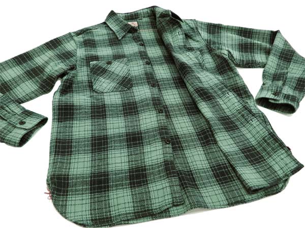 Sugar Cane Mens Casual Modern Fit Plaid Check Work Shirt Long Sleeve SC27962