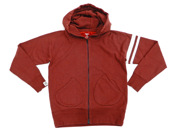 burgundy zip up