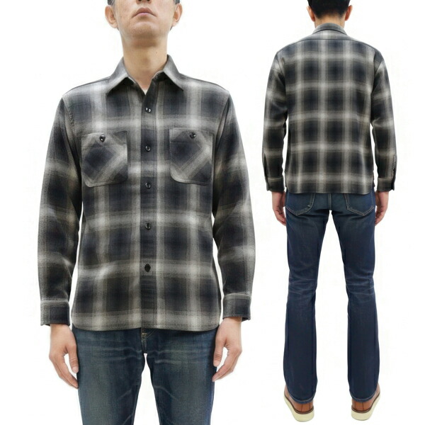 楽天市場】シュガーケーン 長袖シャツ SC29361 Sugar Cane メンズ