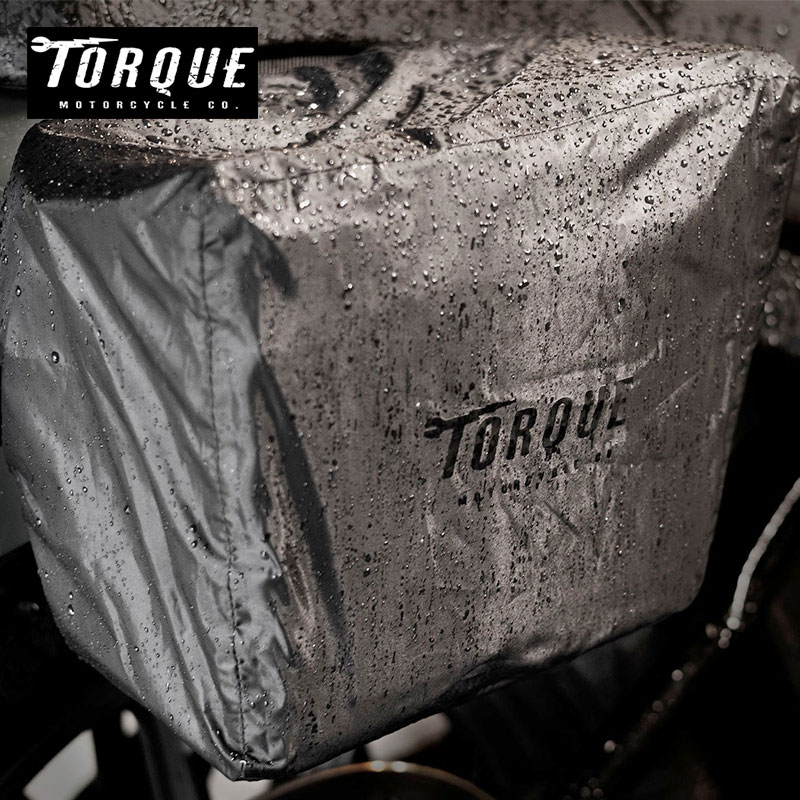 【楽天市場】トルクモーターサイクル ミニサドルバッグ ブラックミニ用 防水カバー (2枚セット) TORQUE MOTORCYCLE CO. MINI SADDLE BAGS BLACK