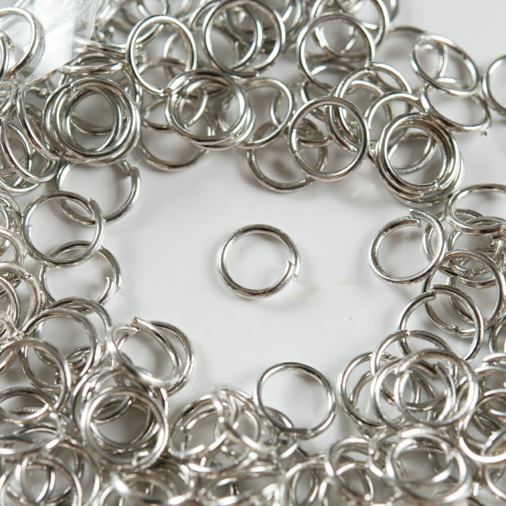 【同梱ok‼︎】丸カン ７サイズBOXセット＊約1450個　ロジウム