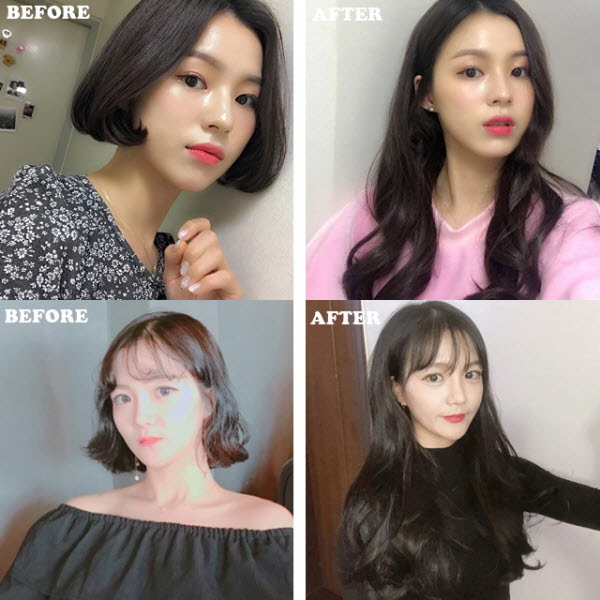 Pinkage Wig Opening Half Wig Gram Permanent シュプリーム Raw