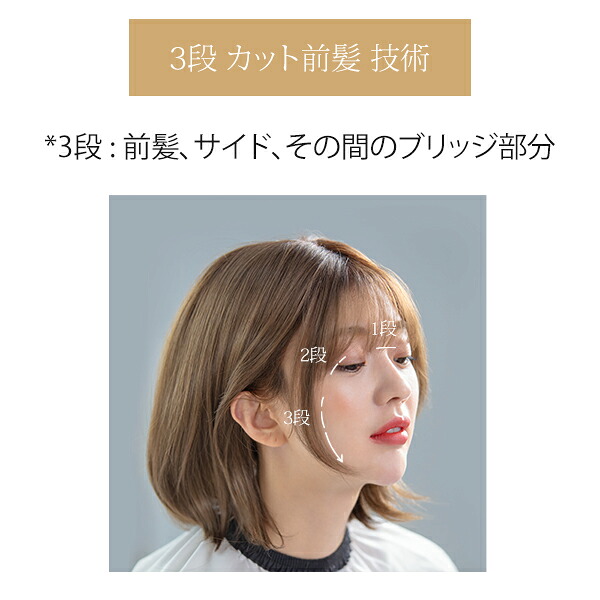 手植えフルウィッグ『サイプリッド ミディアム (モースト素材)』WIG 
