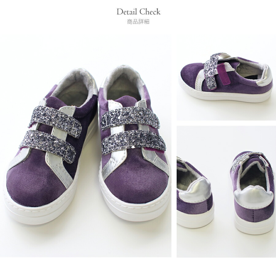 子供服Roraベルベットシューズ17cm18cm19cm20cm21cm22cm
