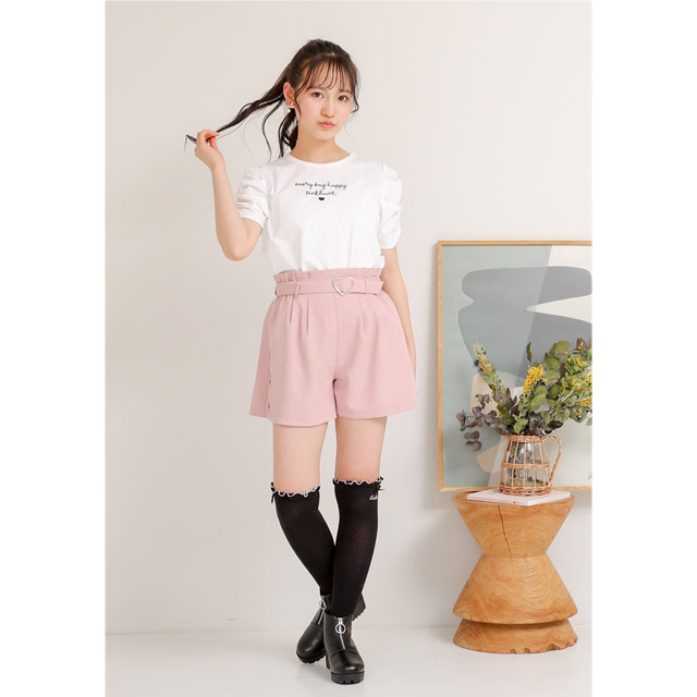 最大800円offクーポン配布中 クリアランスsale 30 Off Pinkhunt ピンクハント ベルト付き かわいい キュロット 服 6707k 韓国トレンドファッション 中学生女子 ファッション Ph 女の子 子供服 ジュニア 小学生 キッズ 高い品質 47 割引 Familiaemcurso Com Br