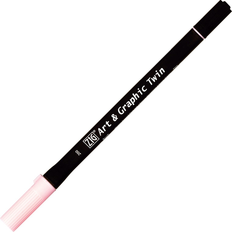 楽天市場 呉竹 Zig Art Graphic Twin Sugared Almond Pink 1個入 アート アンド グラフィック ツイン シュガーアーモンドピンク イラスト 手書き ダイアリー 文房具 デザイン スケッチ カラー筆ペン アート 細書 画材 絵 くれたけ くれ竹 水性染料 日本製 ゆう