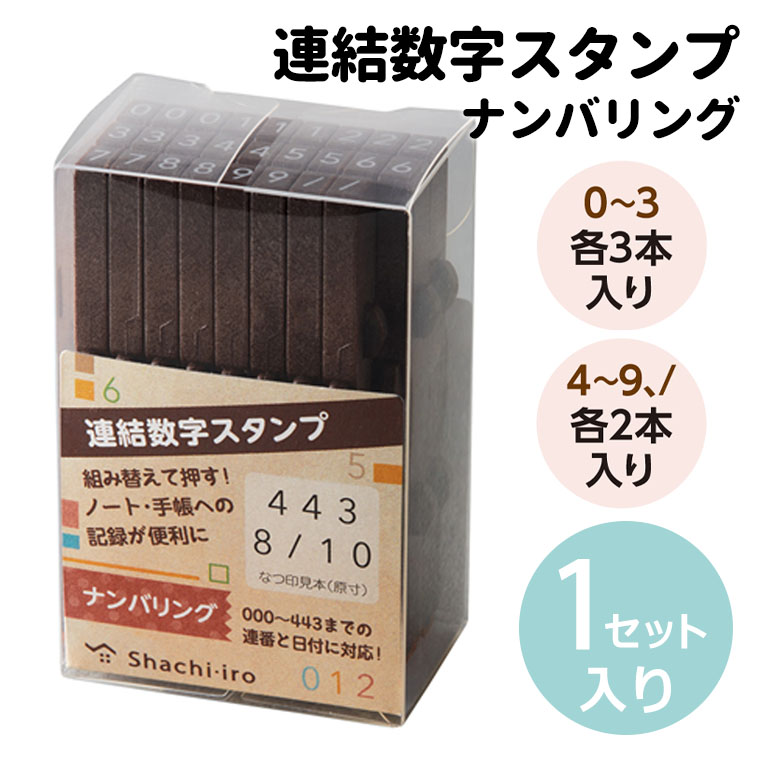 連結大×5⌇速達 楽天市場】シャチハタ 連結数字スタンプ ナンバリング GRJ-5AN