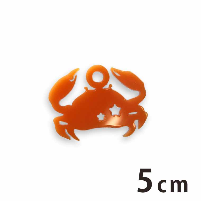カニ　ゴールド　デザイン チャーム 約2.2cm ポールヒューイット公式通販】-Cancer 12星座チャーム ゴールド