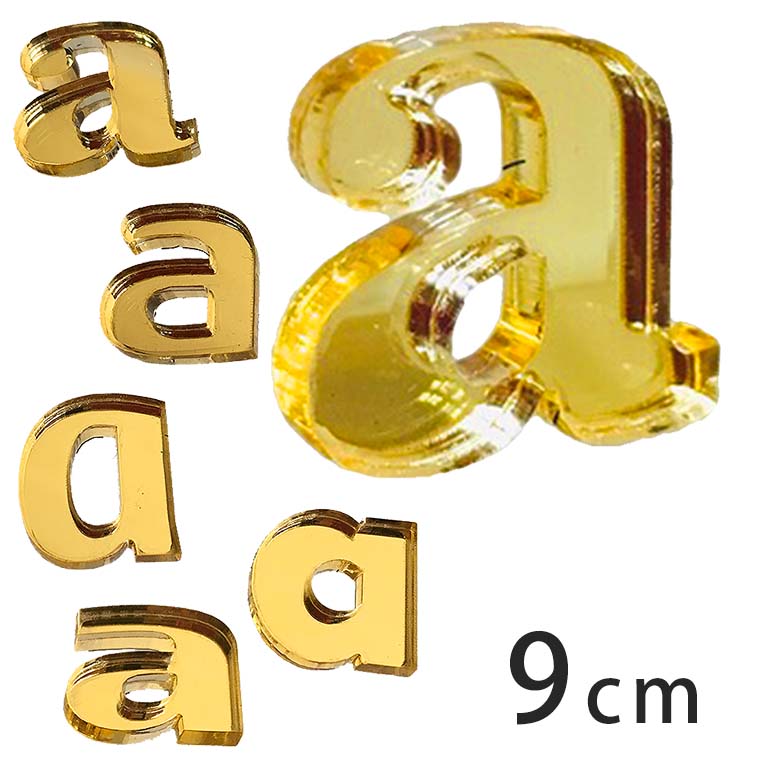 楽天市場】アクリル製 ミラー ゴールド 切り抜き文字