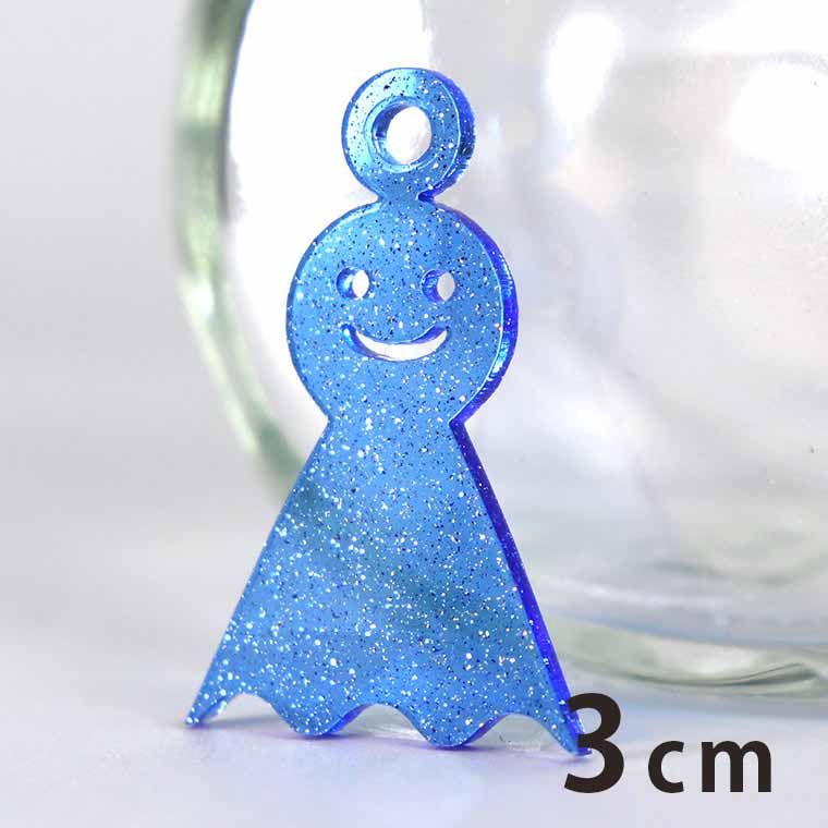 楽天市場 3cm アンシャンテラボ ラメアクリルチャーム てるてる坊主 厚さ 2mm ピンク イエロー ブルー 梅雨シリーズ 6月のモチーフ 天気 くもり 雨 アクセサリーパーツ ピアス イヤリング キーホルダー ハンドメイド材料 レジン資材 ゆうパケット対応 手芸材料の
