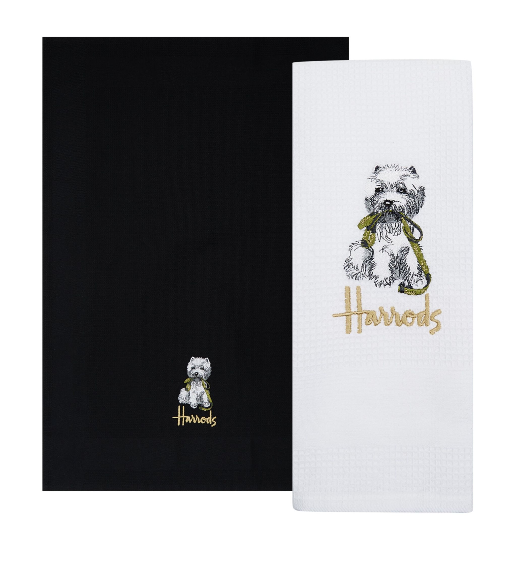 Harrods*⑅ ティータオル 2枚セット 楽天市場】Harrodsハロッズ ティータオル2枚セット（Set of 2