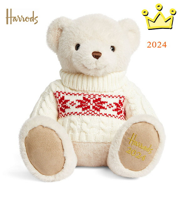 楽天市場】送料無料【Harrods year bear2023& 2024】ハロッズ テディベア 正規品 イヤーベア クリスマス ハロッズリボン :  ピンクプードル