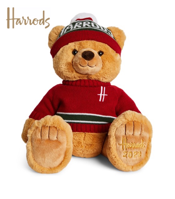 【楽天市場】送料無料【Harrods year bear 2023】ハロッズ テディベア 正規品 イヤーベア クリスマス ハロッズリボン