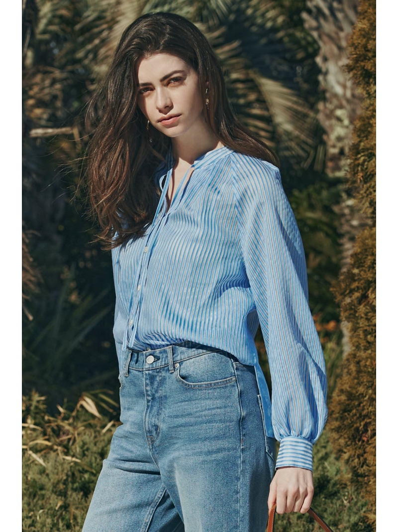 楽天市場】【SALE／50%OFF】◇ラグランボウタイブラウス