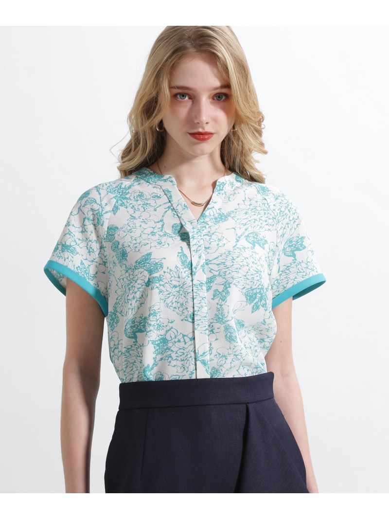 楽天市場】【SALE／50%OFF】[冨張愛コラボ] スカーフプリントブラウス