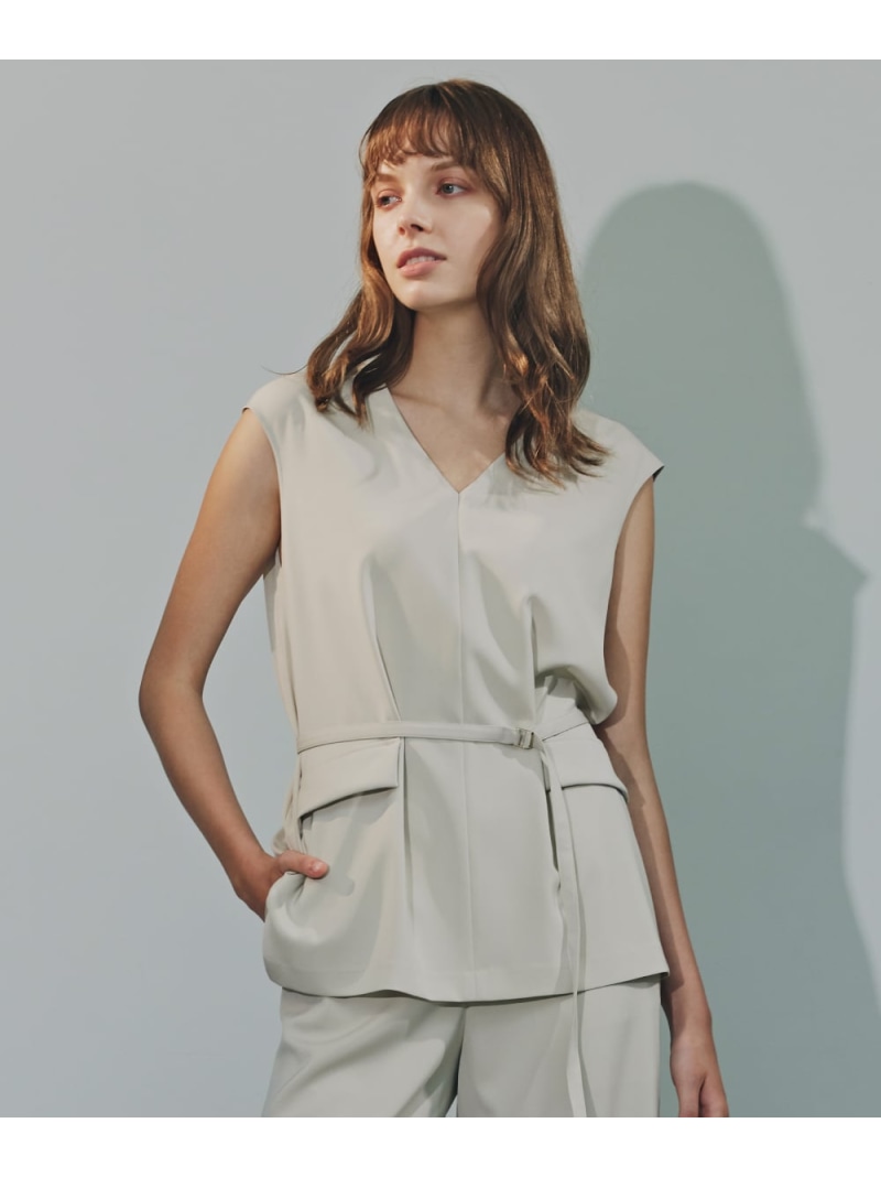 【SALE／40%OFF】◆2WAYストレッチバックシアーブラウス PINKY&DIANNE ピンキー アンド ダイアン トップス シャツ・ブラウス ブラック ベージュ【RBA_E】【送料無料】[ Fashion]