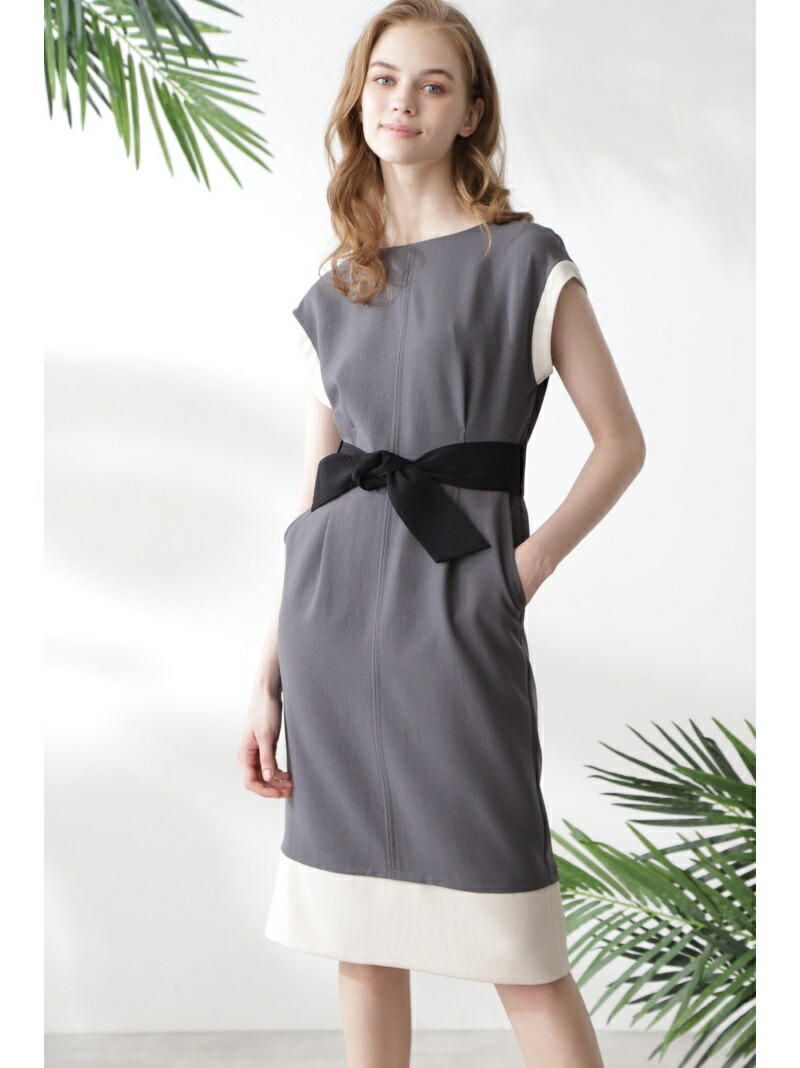 楽天市場 カラーミックスワンピース Pinky Dianne ピンキー アンド ダイアン ワンピース ワンピースその他 カーキ ピンク 送料無料 Rakuten Fashion Pinky Dianne