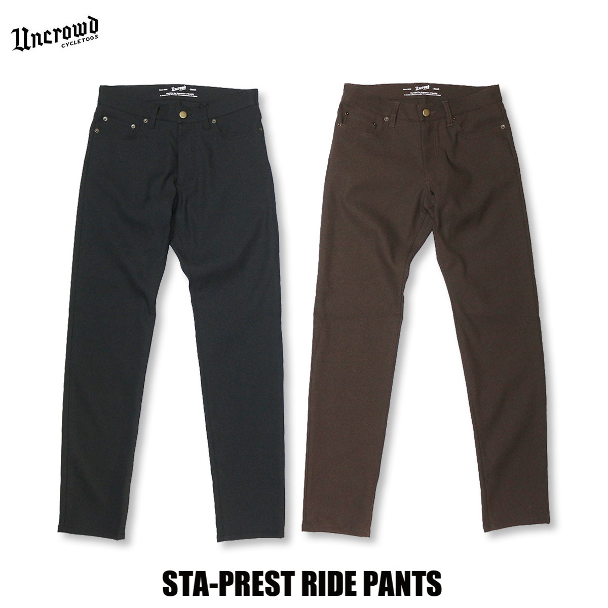 UNCROWD【アンクラウド】　DUCK DECK PANTS カーキ UNCROWD CYCLETOGS アンクラウド ダックデッキパンツ