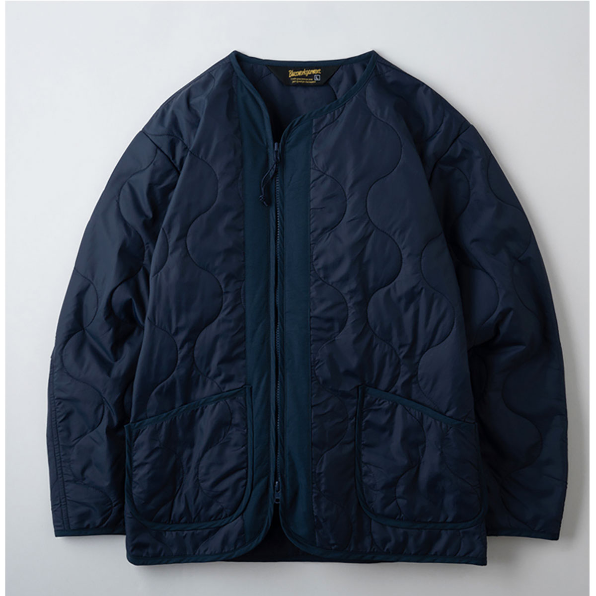 誕生日プレゼント ☆送料無料☆BLUCO ブルコ OL-071-022 LINER JACKET 3色 BLK KHK NVY fucoa.cl