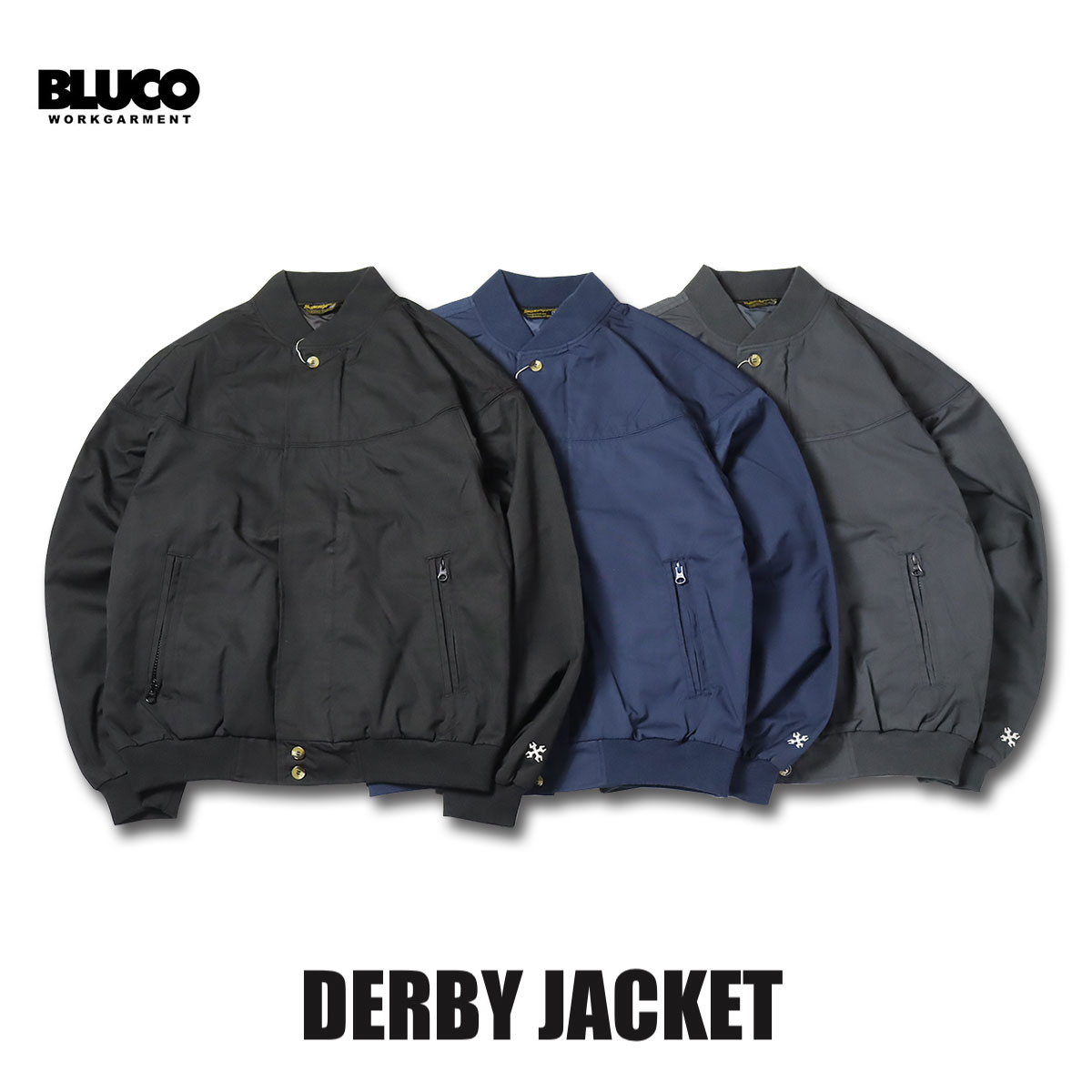 楽天市場】☆送料無料☆BLUCO(ブルコ) OL-1353 STADIUM JACKET 5色(NVY