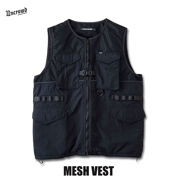 楽天市場】UNCROWD/アンクラウド MESH VEST/メッシュベスト 2302