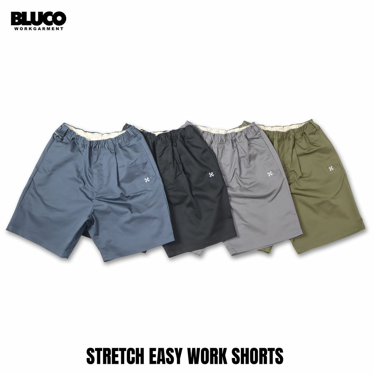 ブルコ/LIGHT CANVAS PAINTER SHORTSサイズL(BLK) BLUCO / LIGHT CANVAS PAINTER SHORTS (BLUCO BLUE) – Feelin'