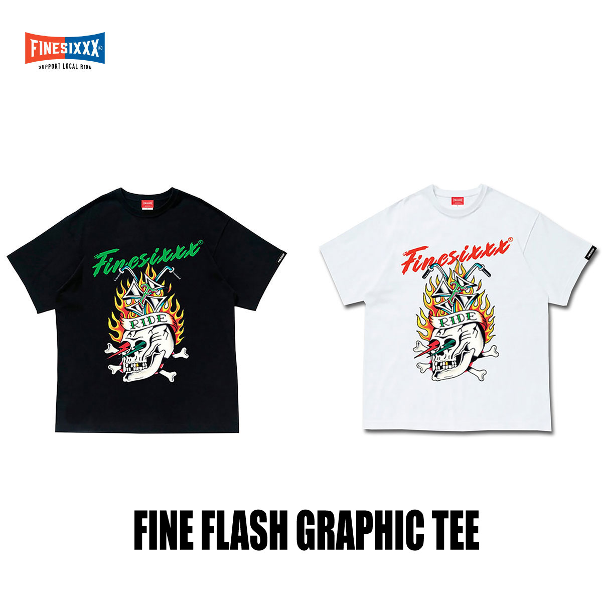 楽天市場】FINESIXXX ファインシックス Tシャツ サイズ:M スカル