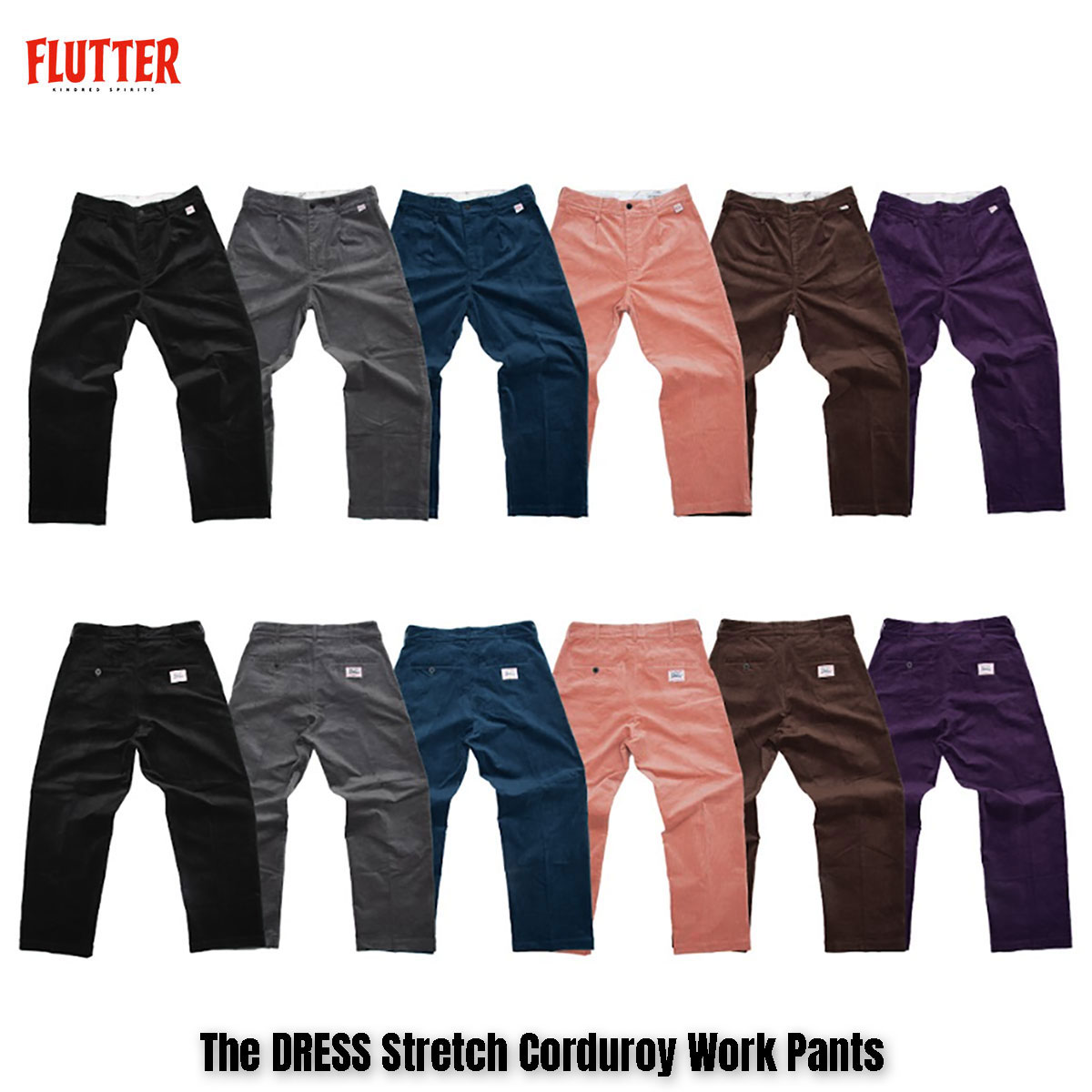 パンツ finesixxx standard custom work pants STANDARD CUSTOM WORK PANTS - BLACK | FINESIXXX
