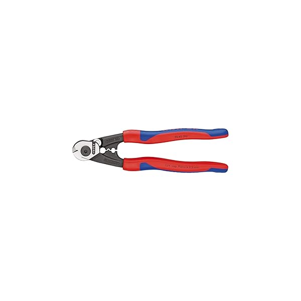 クニペックス KNIPEX 9562-190 ワイヤーロープカッター (SB)|ピオマーケット