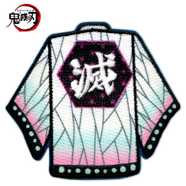 ねお ☪︎プロフ一読お願い致します。リンク 胡蝶 しのぶ 衣装刺繍 M 楽天市場】【鬼滅の刃】胡蝶しのぶ 鍔シール・アイロン接着両用