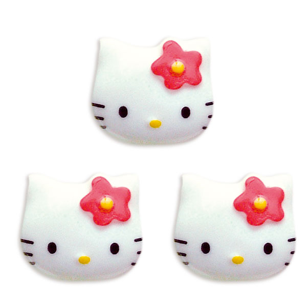 楽天市場】サンリオ）ハローキティ ボタン 3ヶ入 : 手芸のらんでぃ