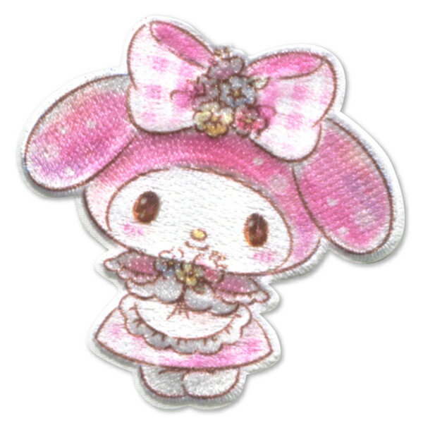 楽天市場 Sanrio Characters サンリオ マイメロディシール アイロン両用タイプアップリケ p s fan R