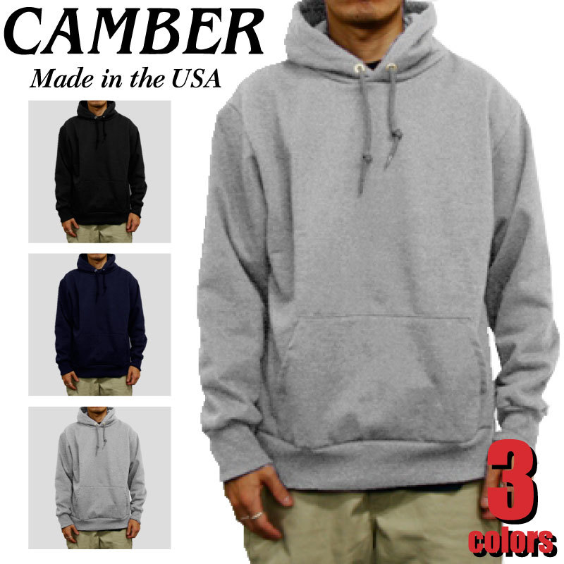 CAMBER キャンバー CAMB-F0132 12.5oz 裏サーマル カブリパーカー プルオーバー MADE IN USA 16,350円