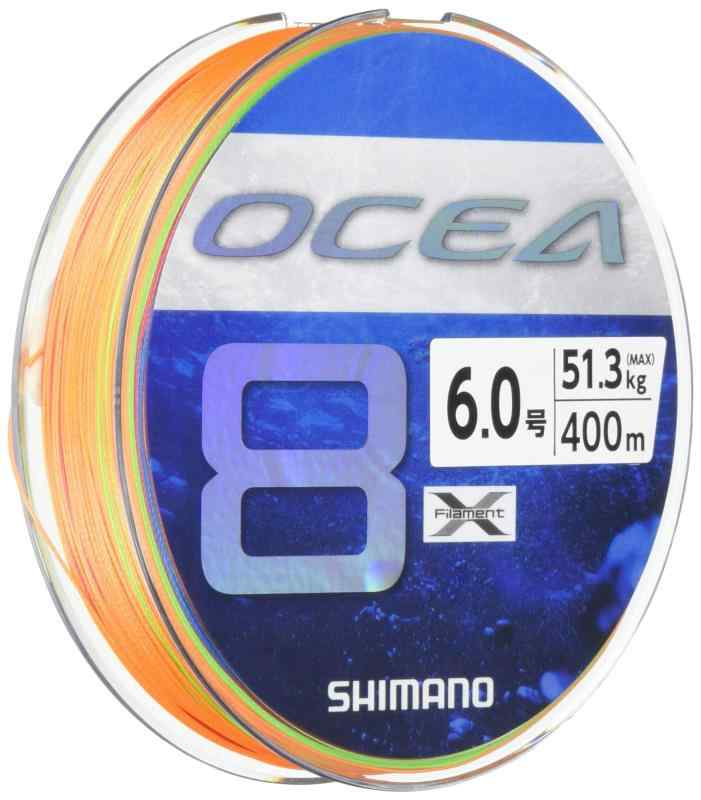 シマノ(SHIMANO) 伝達ルート オシア8 400m 6.0号 5色つや LD-A81S 釣り糸