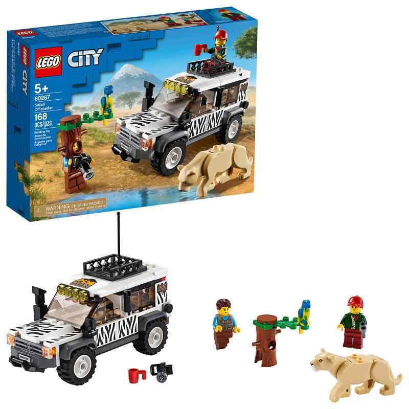 レゴ(LEGO) シティ サファリのオフローダー 60267 おもちゃ-ブロック-セット