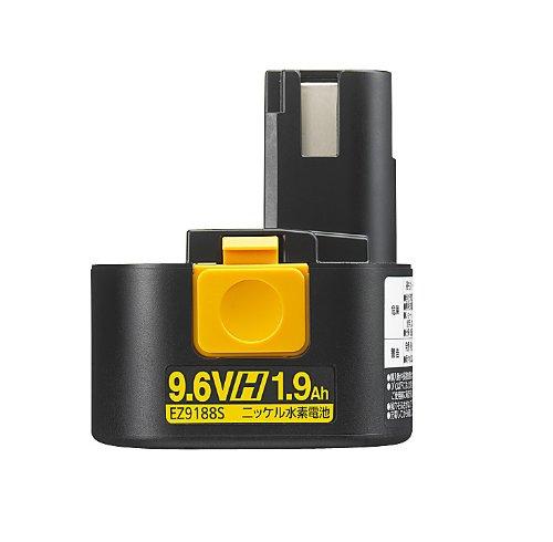 パナソニック(Panasonic) ニッケル水素電池パック 9.6V Hタイプ 1.9Ah EZ9188S