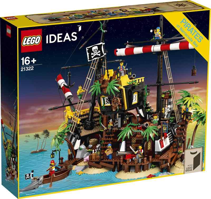 レゴ(LEGO) アイデア 赤ひげ旗がしらのパイレーツ島 21322