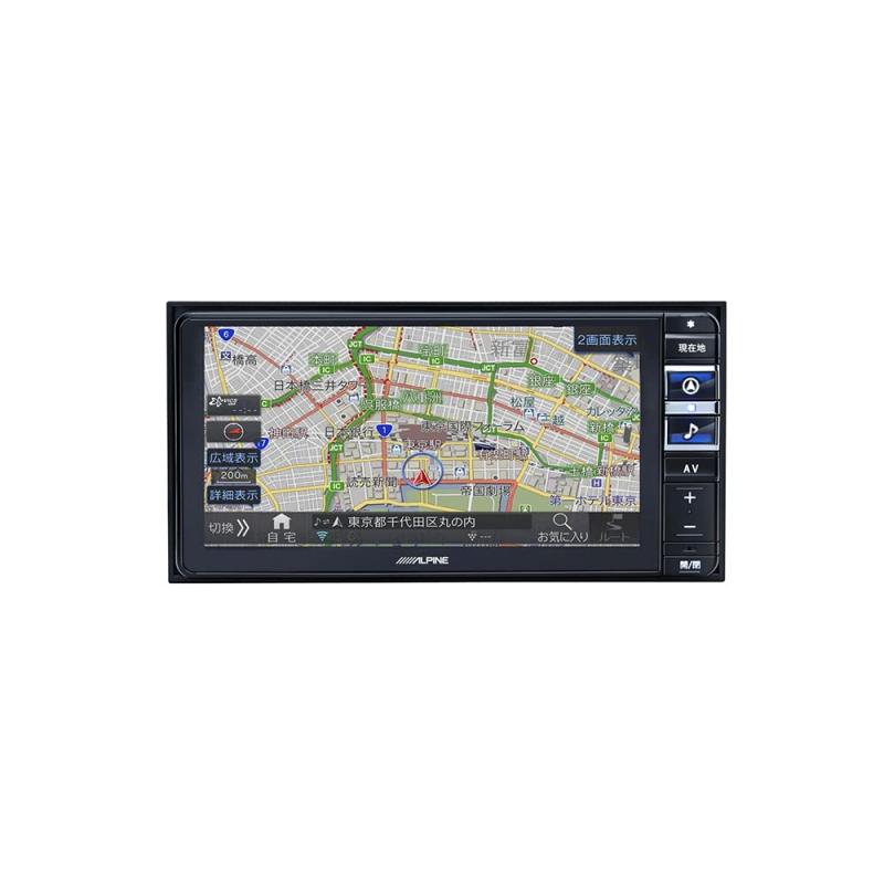 アルパイン(ALPINE) 7インチワイドカーナビ 7WNX2 (200mm 2DIN) 【DVD/CD/SD対応モデル】 ワイヤレスカープレイ/AppleCarPlay/AndroidAuto/Bluetooth/HDMIミラーリング/CD/DVD/S