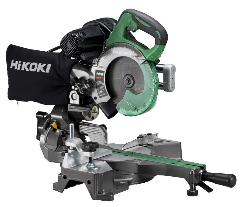 HiKOKI(ハイコーキ) AC100V 卓上スライド丸のこ C6RSHD 刃径165mm 両傾斜 最大八寸幅(245mm)切断 チップソー黒鯱付 レーザーマーカー・LEDライト付 C6RSHD(K)｜ぴっぴストア　店