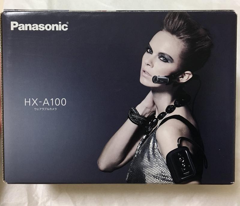 パナソニック ウェアラブルカメラ ブラック HX-A100-K 16,870円