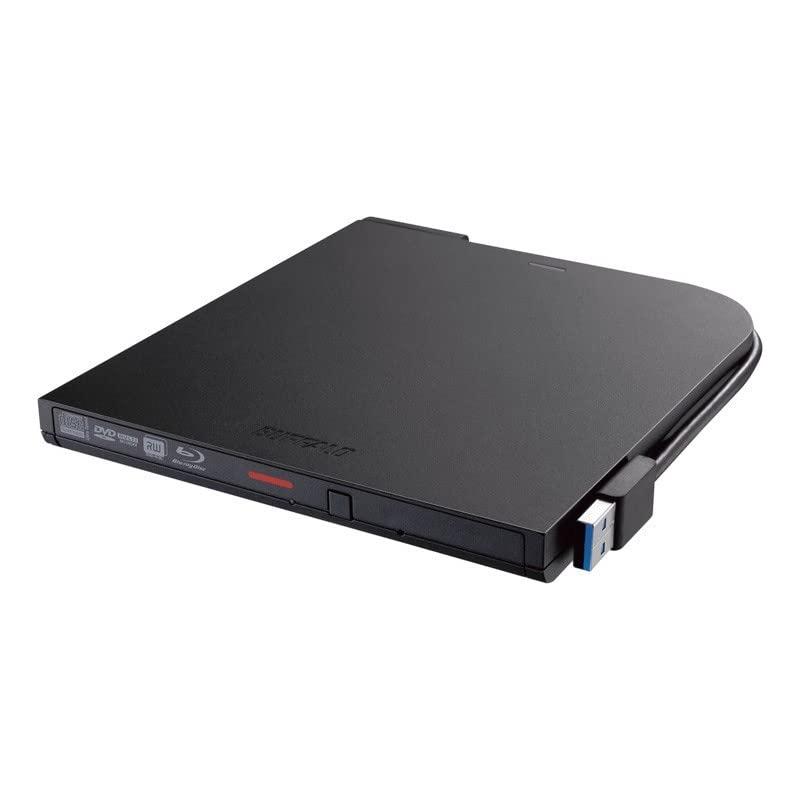 バッファロー BRXL-PTV6U3-BKB (ブラック) USB3.2 (Gen1) 対応 ポータブルBD 書込ソフト添付｜ぴっぴストア　店 16,060円