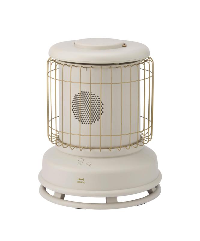 BRUNO 青色ノ 気違い暖房器 セラミックファンヒーター 全針路 360度 2座標軸うつり変わり 600W 1200W 強さ合わせる 温風 速暖 タイマー 自動小銃オフ チャイルド鍵を掛ける 傾倒時自動小銃食い留める 安全性のある腹積もり 静音 連絡点火装置