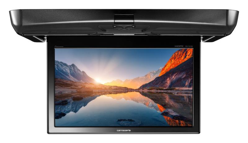 Pioneer フリップダウンモニター TVM-FW1060-B 10.1in 黒いこと WSVGA お部屋照明ランプあり カロッツェリア