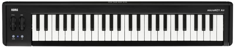 KORG （コルグ） ワイヤレス MIDI キーボード コントローラー Bluetooth DTM プラグイン付属 microKEY2 Air （マイクロキー・エアー） 49鍵盤