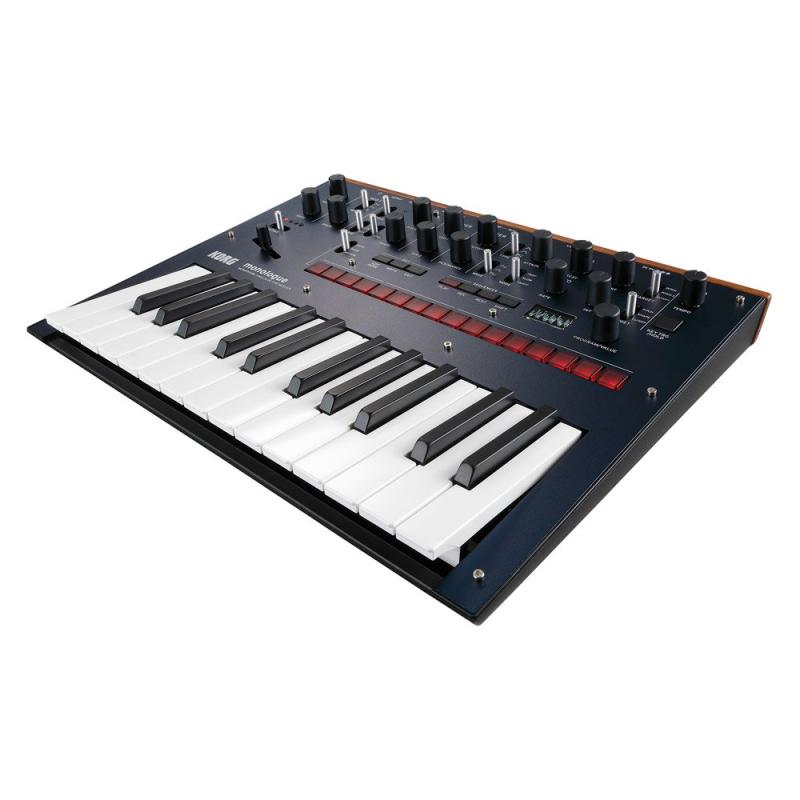 KORG モノフォニック アナログ シンセサイザー monologue BL モノローグ ダークブルー 25鍵 16ステップシーケンサー オシロスコープ搭載 電池駆動 軽量 持ち運びに最適 36,485円