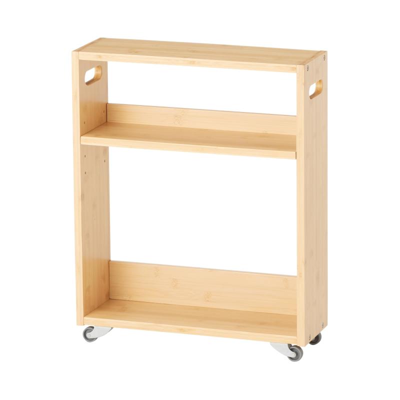 無印良品 竹材 スリムワゴン 小 83488390