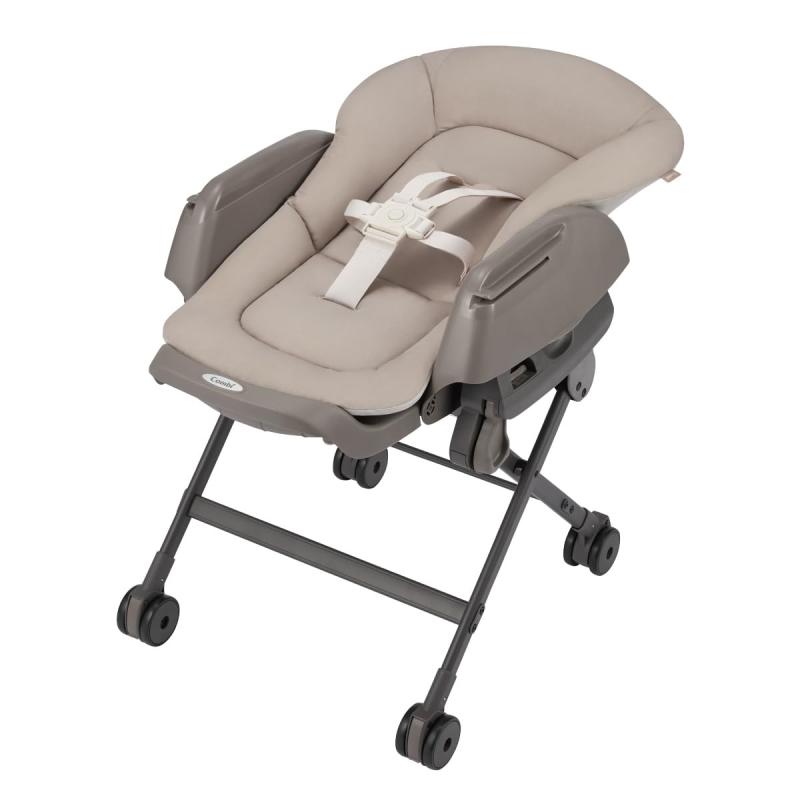 Combi コンビ ハイローチェア ネムリラ Fit AQ ベージュ 新生児から4歳頃まで成長に合わせて大活躍｜ぴっぴストア　店