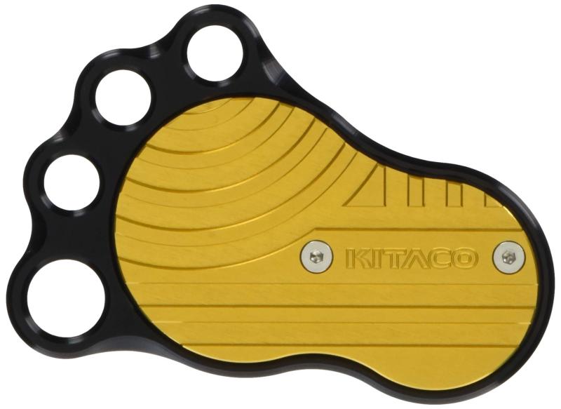 キタコ(KITACO) ビッグフット (ゴールド) モンキー125(JB02/JB03/JB05) グロム(JC61/JC75/JC92) ダックス125(JB04/JB06) アルミ削り出し/アルマイト仕上げ 516-1300970